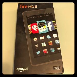 NEW Amazon Fire HD 6 16G, Wi-Fi, 6inch-Black
